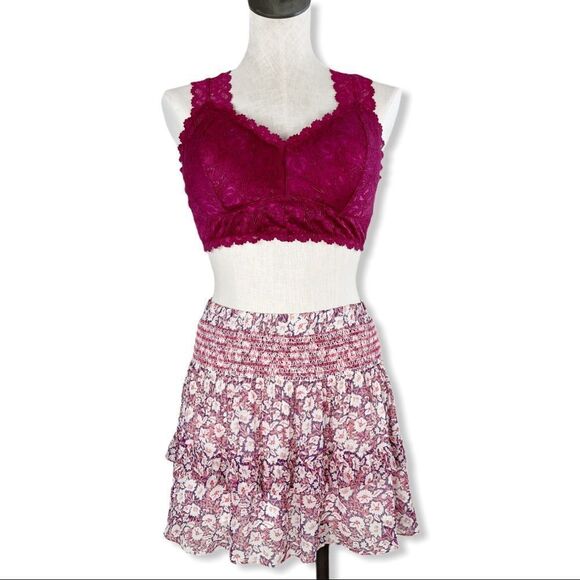 Anthropologie Rebecca Minkoff Floral Canyon Mini Skirt - Picture 8 of 16